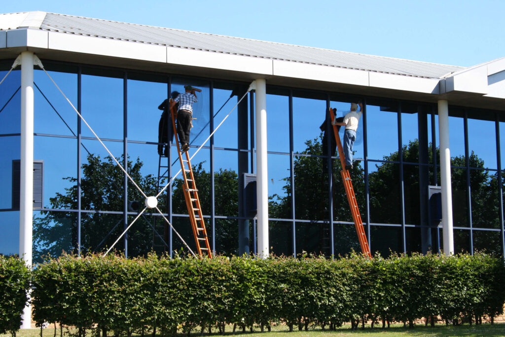 commercial window cleaning services sioux empire shine